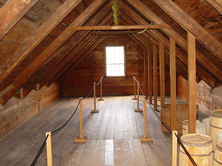 Dutton House Attic