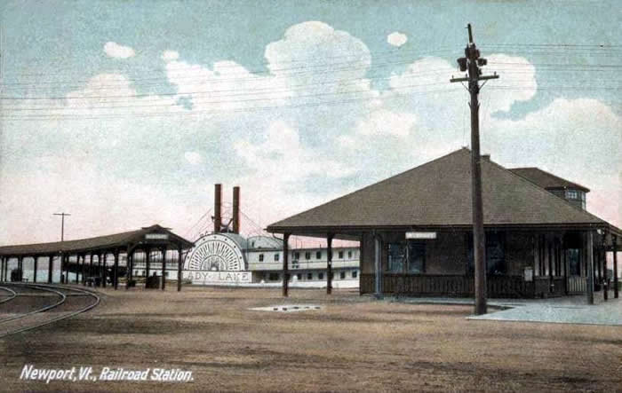 Railroad Station Newport VT