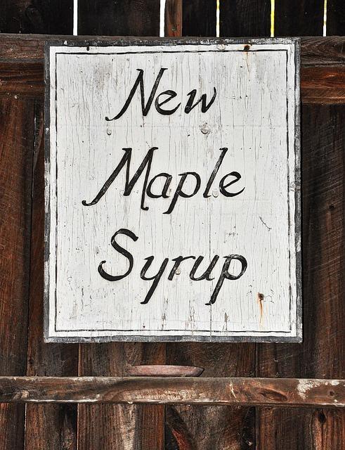 Vermont maple syrup