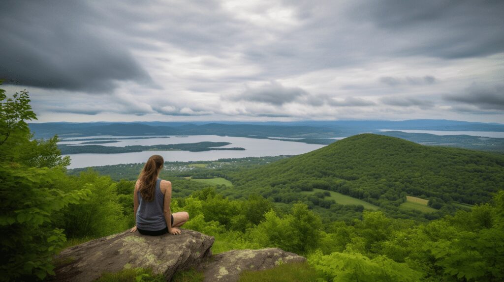 Mount Philo Vermont Views of Lake Champlain