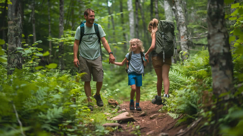 Hiking in Vermont